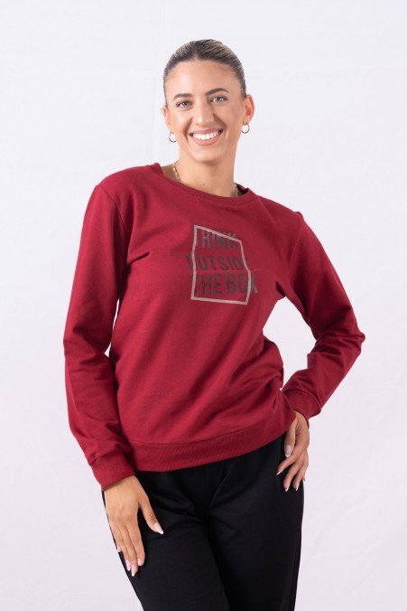 SWEATSHIRT OUTSIDE THE BOX 2382016 SWEATSHIRT OUTSIDE THE BOX 2382016