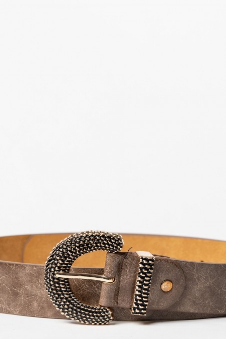 BELT WITH METAL INTEREST 517 BELT WITH METAL INTEREST 517