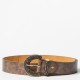 BELT WITH METAL INTEREST 517