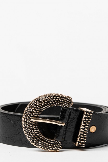 BELT WITH METAL INTEREST 517 BELT WITH METAL INTEREST 517