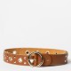 BELT WITH ROUND INTEREST  6098