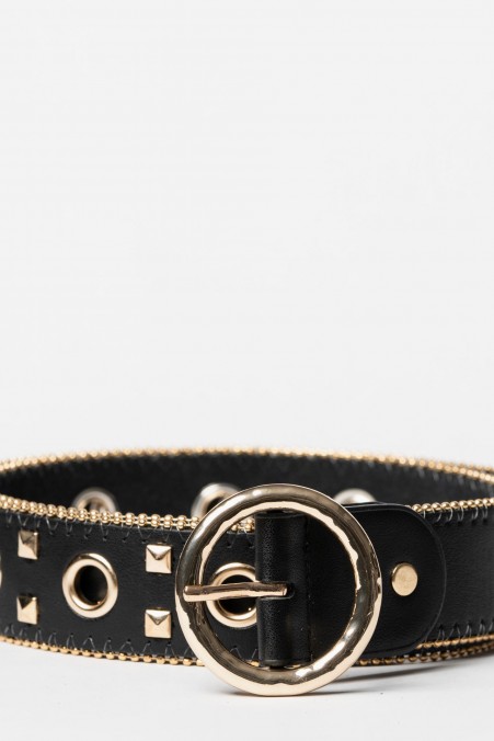 BELT WITH ROUND INTEREST  6098 BELT WITH ROUND INTEREST  6098