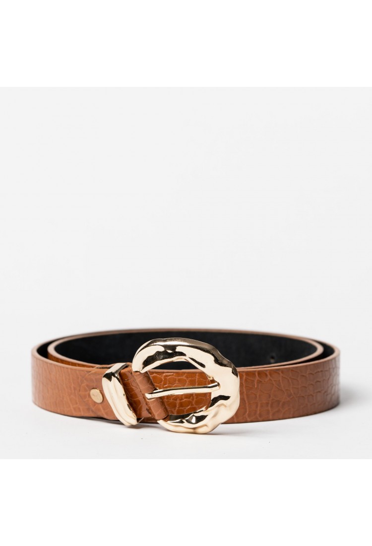 BELT WITH GOLD INTEREST 63-4