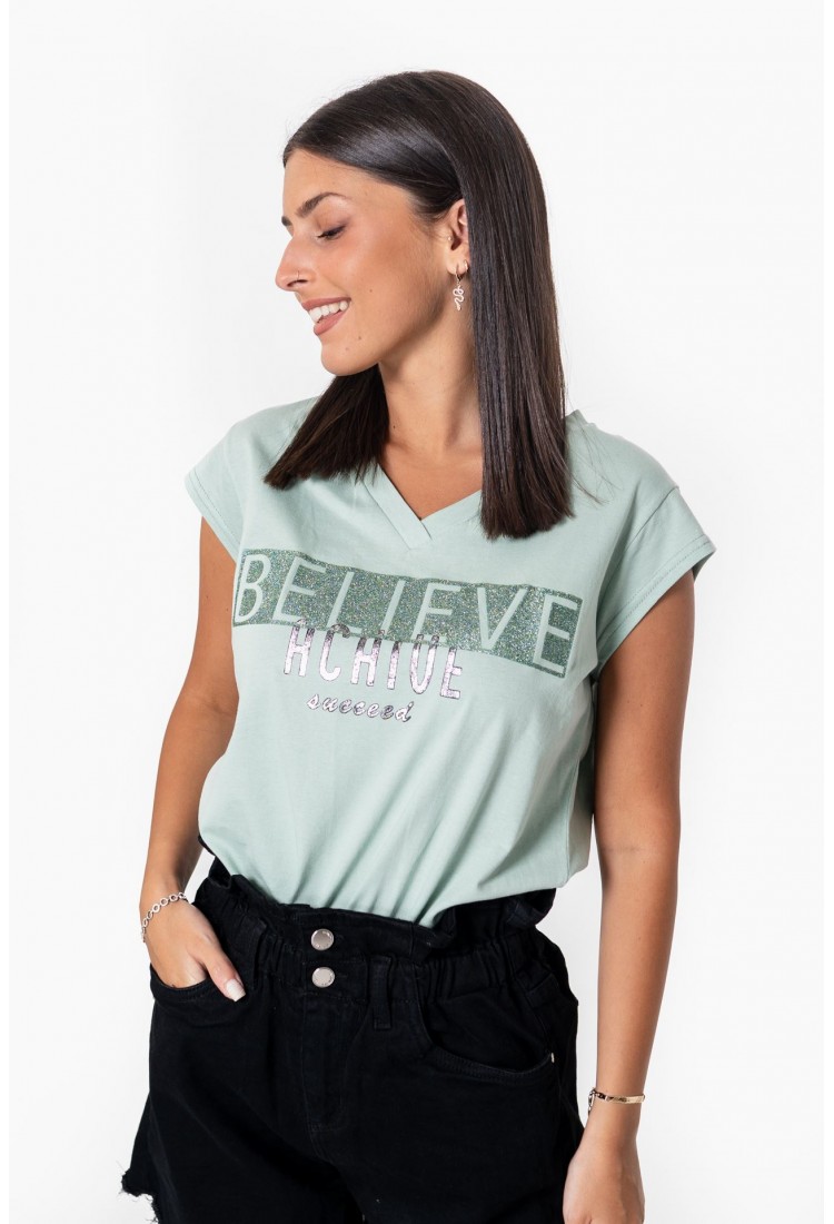 T-SHIRT BELIEVE 31024